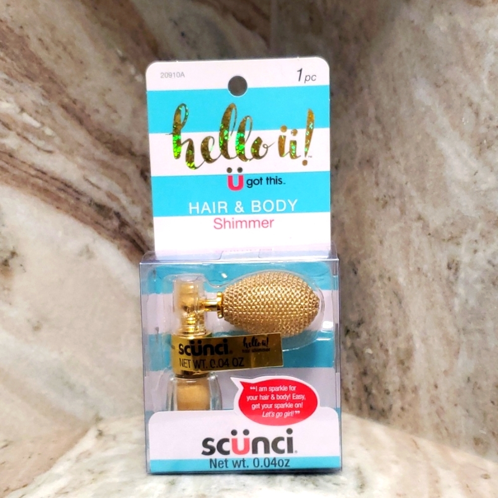 🩷LOW START🩷NIB: SCUNCI HAIR & BODY ✨️SHIMMER✨️